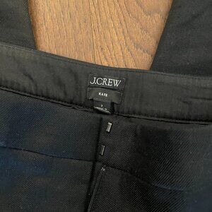 J.Crew Kate straight-leg pant in stretch linen blend sz 2